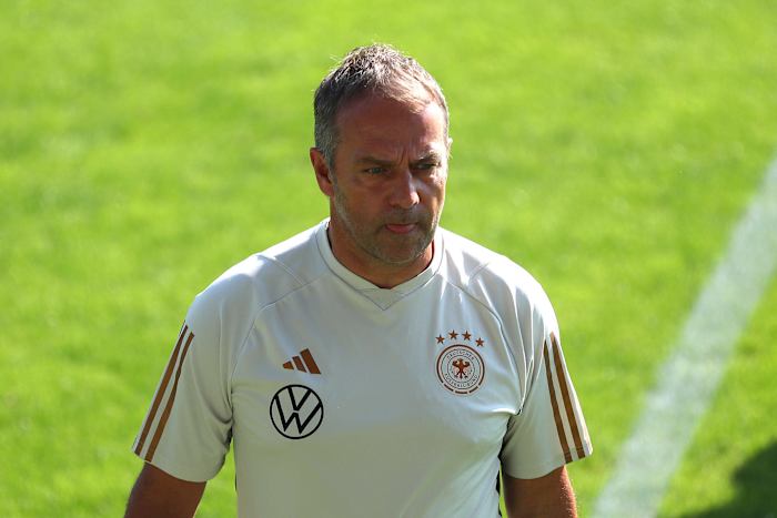 Hansi Flick pictured in September 2023